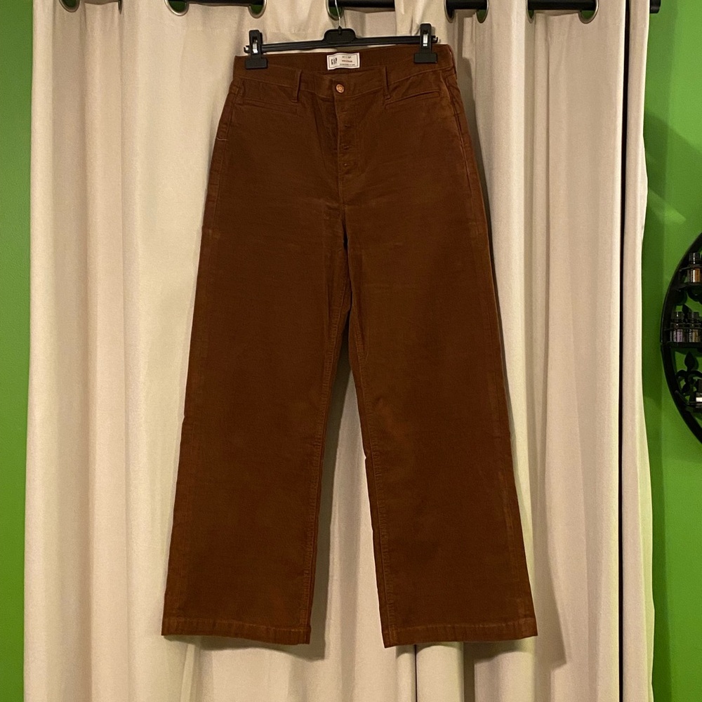 GAP wide leg Brown Corduroy Pants